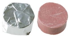 Joha peg soap, round in foil