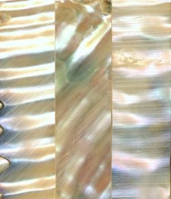 Abalone Flamed Violin Slide