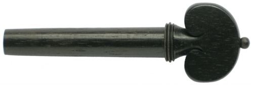 Heart Viola Peg, ebony/ebony