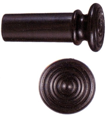 Tempel Vla.Endpin, grooved, Eb