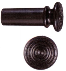 Tempel Vla.Endpin, grooved, Eb