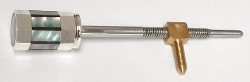 Cello Bow Btn,silv/div/8inlay