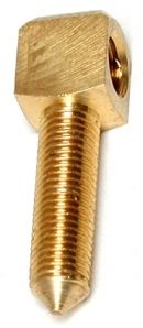 Cello Eyelet, brass, 1/8" stnd