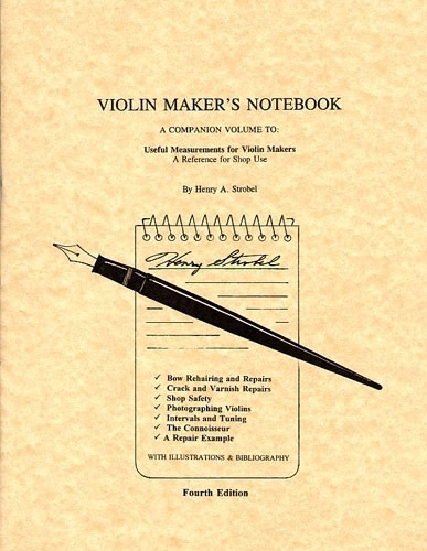 Violin Makers Notebook,Strobl