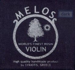 Melos Mini Vln. Rosin, dark