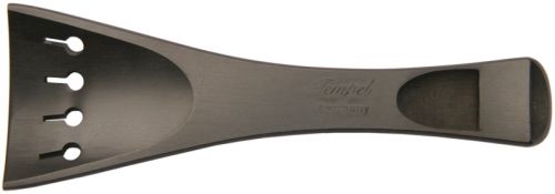 Tempel French Style Viola Tailpiece, Ebony with Ebony fret