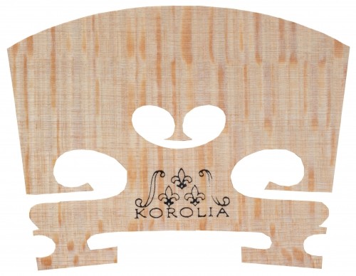 KOROLIA*** Violin Bridge, Precut, Low
