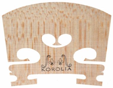 KOROLIA** Violin Bridge, Precut, Low