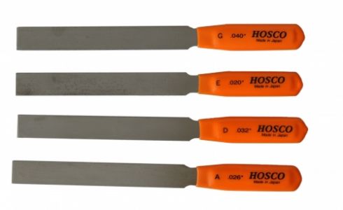HOSCO Nut Files, SET - E,A,D,G