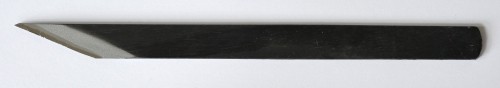 Kiridashi Blade, double bevel