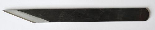 Kiridashi Blade, double bevel