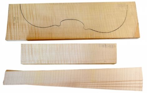 Balkan Maple Vln SET, select flamed 2014