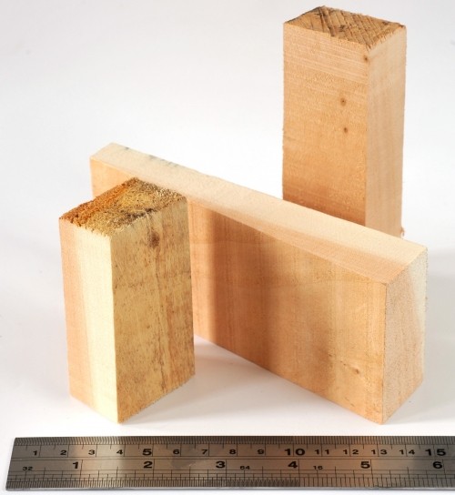 Violin block material, Willow