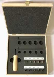 F-hole cutter SET violin/viola