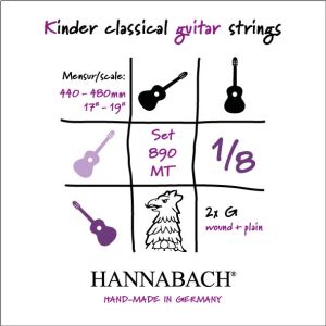 Hannabach 890 Fractional SET, 1/8
