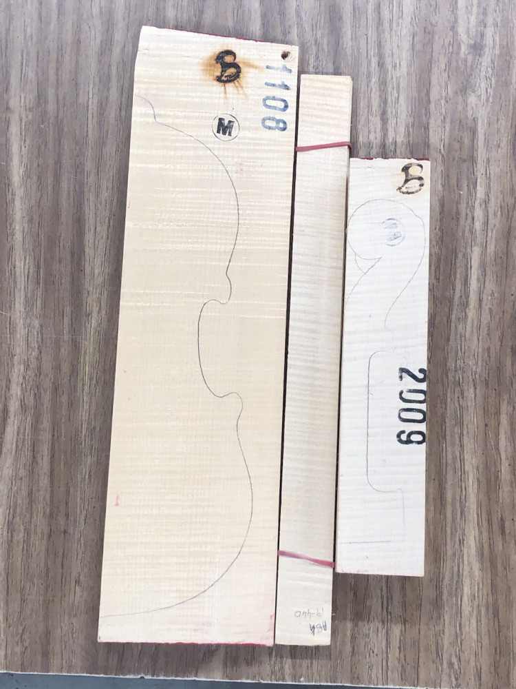 Bachmann Balkan Maple Violin SET