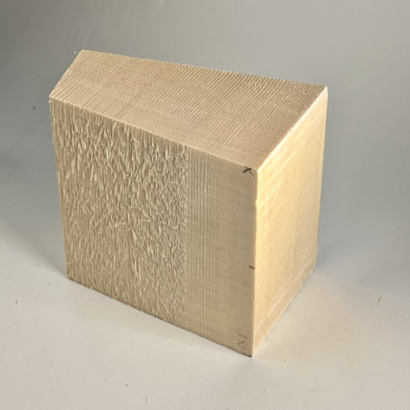 Violin block material, Spruce