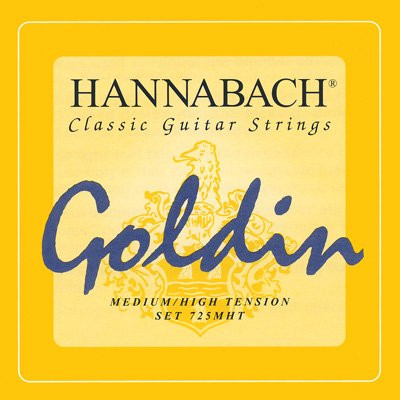 Hannabach 725 Goldin BASSES, medium-high tension