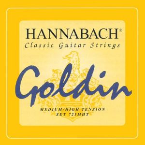 Hannabach 725 Goldin TREBLES, medium-high tension