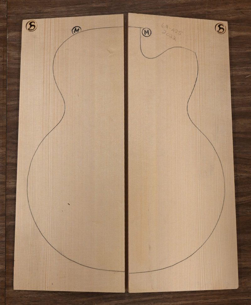Archtop Guitar Spruce Guitar Top, Master